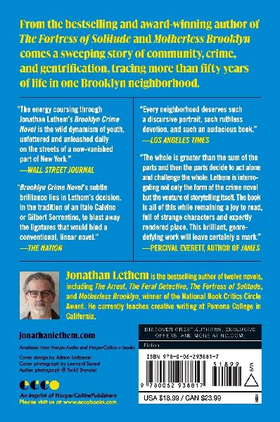 Brooklyn Crime Novel