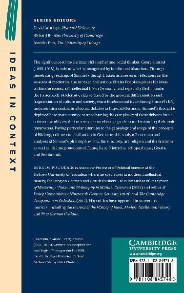 Georg Simmel and German Culture