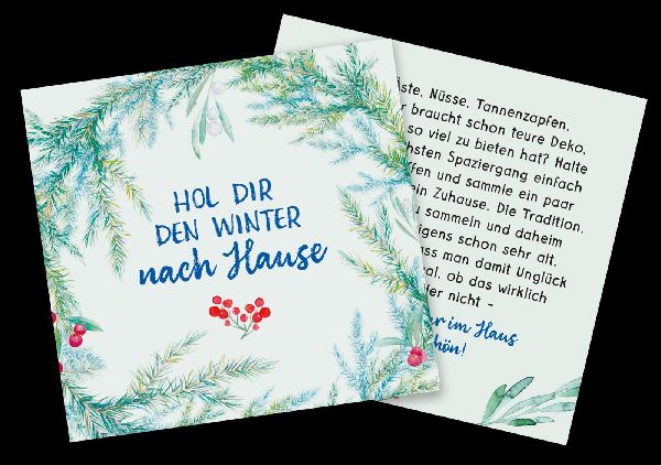 Winterzeit ist Draußenzeit