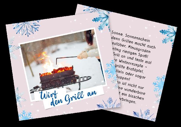 Winterzeit ist Draußenzeit