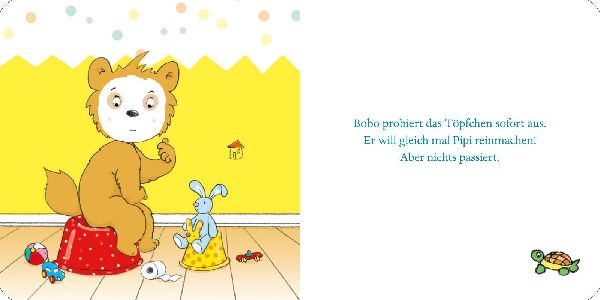Bobo & Hasi auf dem Töpfchen