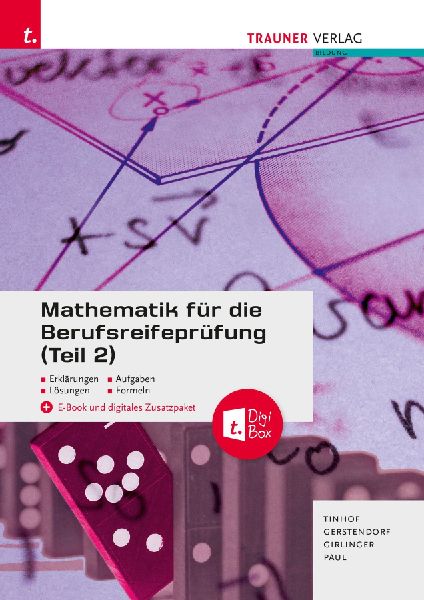 Mathematik für die Berufsreifeprüfung (Teil 2) + TRAUNER-Dig...