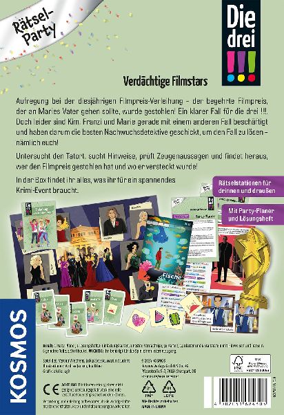 Die drei !!! Rätselparty