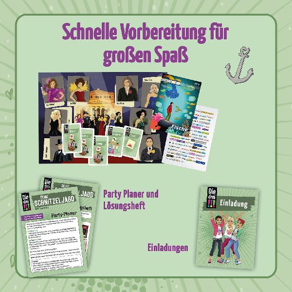 Die drei !!! Rätselparty