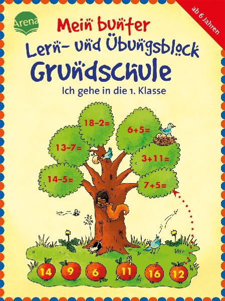 Mein bunter Lern- und Übungsblock Grundschule. Ich gehe in di...