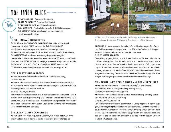 Wochenend und Wohnmobil - Kleine Auszeiten Berlin & Brandenburg mit Spreewald