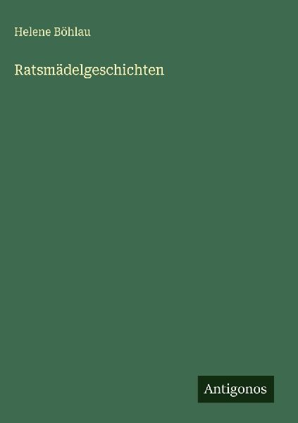Ratsmädelgeschichten