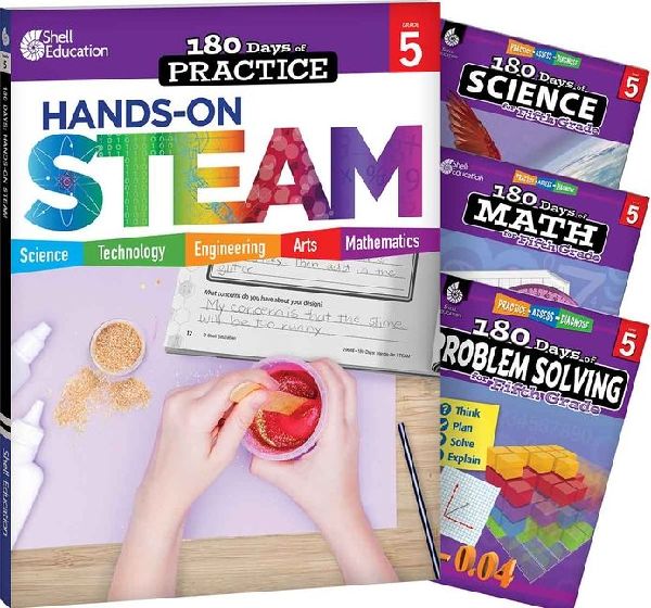 180 Days(tm) Steam, Science, Math, & Problem Solving Grade...