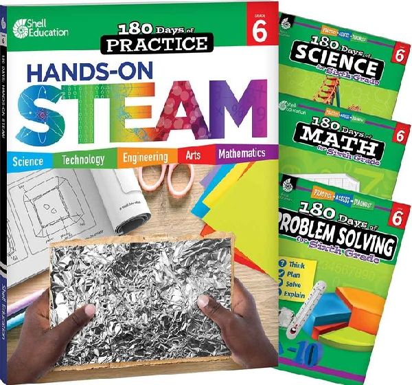180 Days(tm) Steam, Science, Math, & Problem Solving Grade...