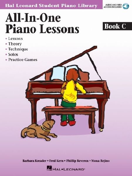 All-In-One Piano Lessons Book C Hal Leonard Student Piano Libr...