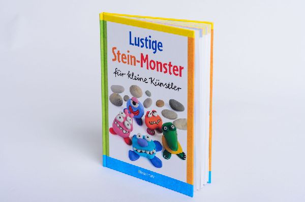 Lustige Stein-Monster für kleine Künstler. Basteln mit Steinen aus der Natur. Ab 5 Jahren
