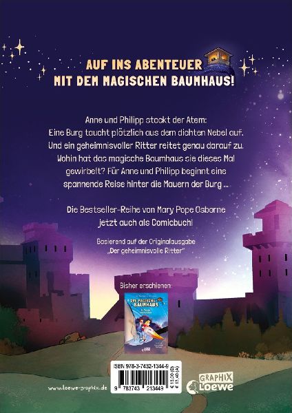 Das magische Baumhaus (Comic-Buchreihe, Band 2) - Der geheimnisvolle Ritter