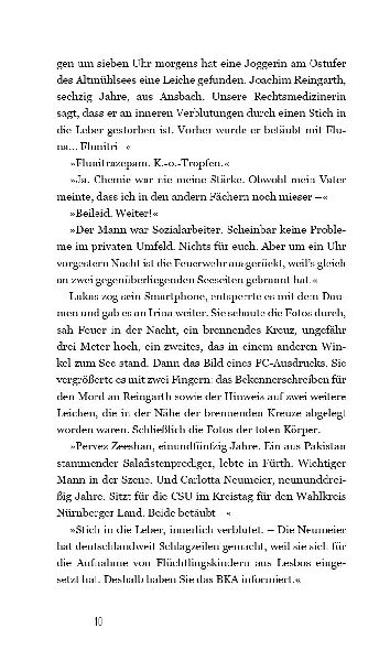 Tatort Fränkisches Seenland