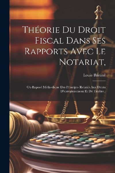 Théorie Du Droit Fiscal Dans Ses Rapports Avec Le Notariat,
