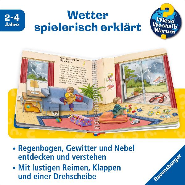 Wieso? Weshalb? Warum? junior, Band 47: Sonne, Wind und Regen