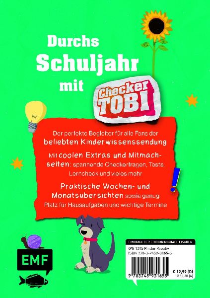 Checker Tobi - Schülerkalender 2026/2027