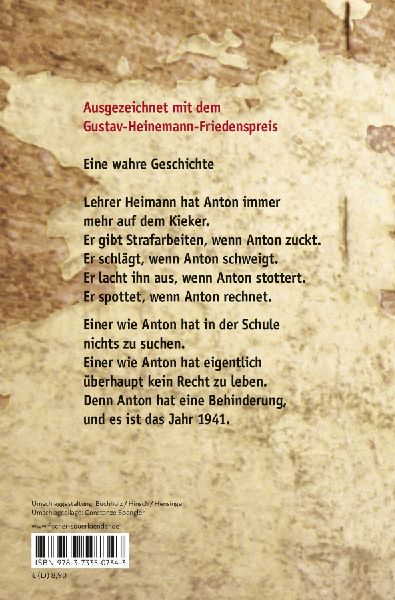 Anton oder Die Zeit des unwerten Lebens