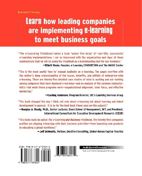 The E-Learning Fieldbook