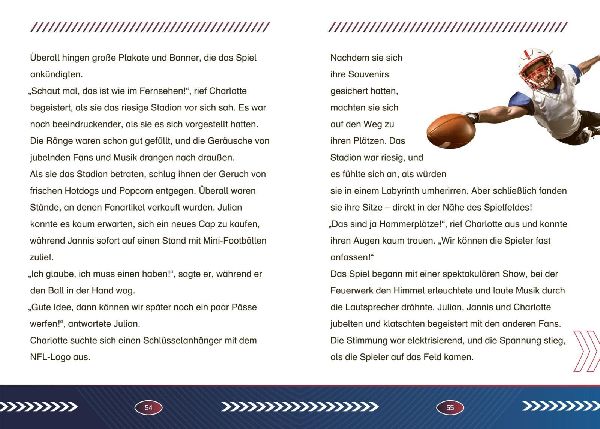 NFL: Touchdown-Träume - Ein Lese-Abenteuer über American Football
