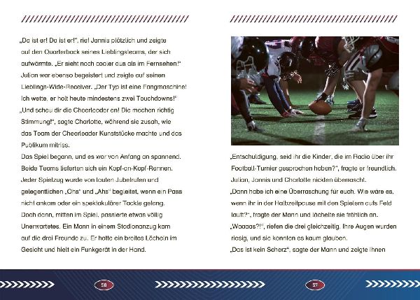 NFL: Touchdown-Träume - Ein Lese-Abenteuer über American Football