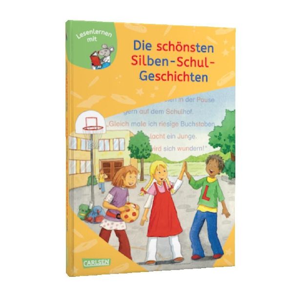LESEMAUS zum Lesenlernen Sammelbände: 6er Sammelband: Die schönsten Silben-Schul-Geschichten