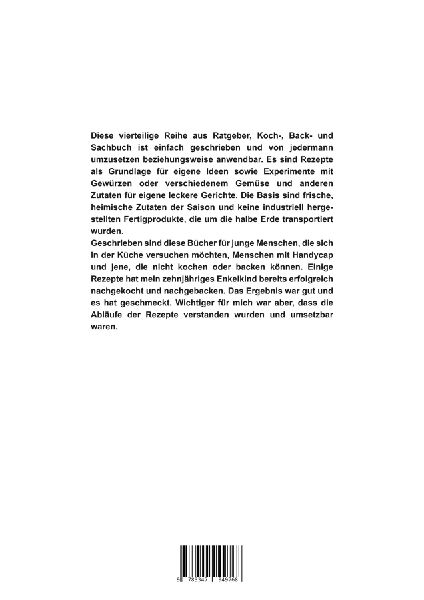 Kochen einfach für jedermann