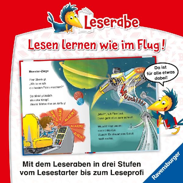 Leserabe 1. Lesestufe - Verirrt im Weltall