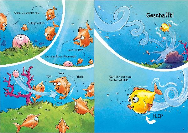 Flip, der Einhornfisch (Band 1) - Der coolste Schwarm der Welt
