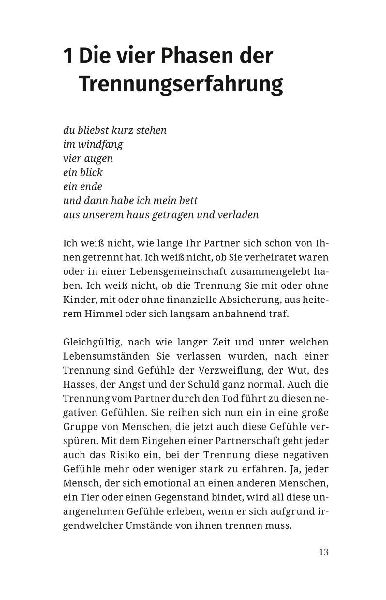 Wenn der Partner geht