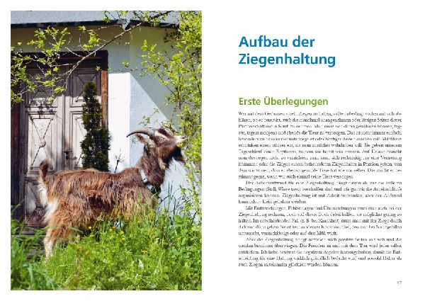 Alles für die Ziege