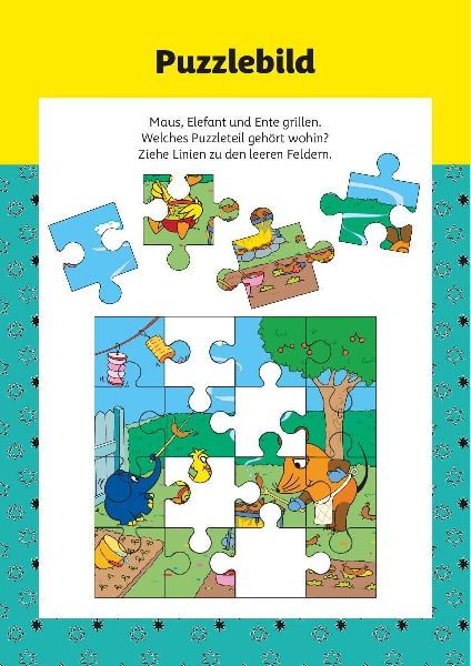 Bunte Rätsel mit der Maus