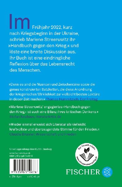 Handbuch gegen den Krieg.