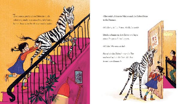 Mücke, Zebra und die wilde Rettung