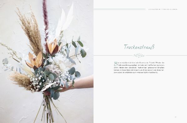 Trockenblumen Liebe