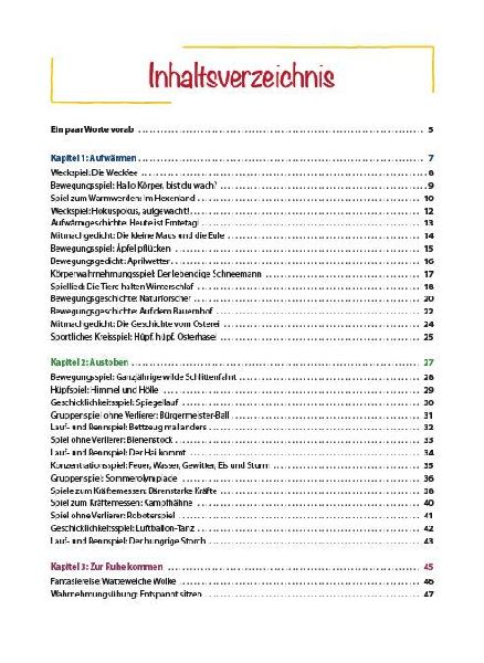 Bewegung & Entspannung in der Kita