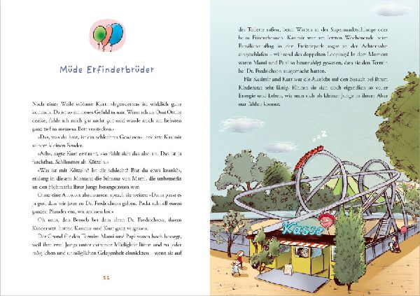 Die Erfinderbrüder und die Erbsmöhrika-Pflanze
