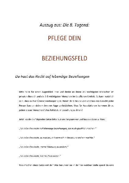 Heirate dich selbst
