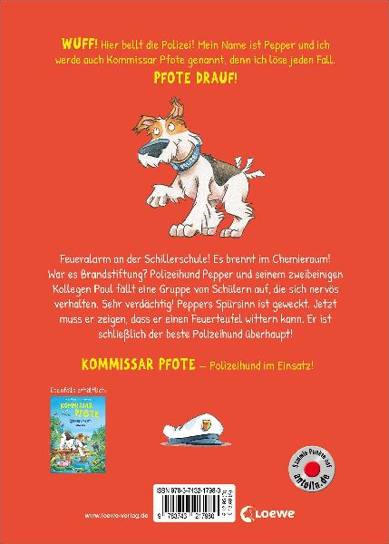 Kommissar Pfote (Band 8) - Jagd nach dem Feuerteufel