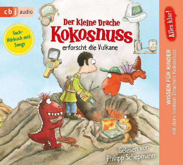 Alles klar! Der kleine Drache Kokosnuss erforscht die Vulkane