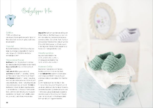 Süße Babyschühchen stricken