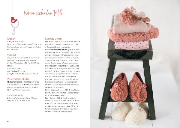 Süße Babyschühchen stricken