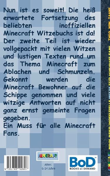Funcraft - Noch mehr inoffizielle Witze für Minecraft Fans