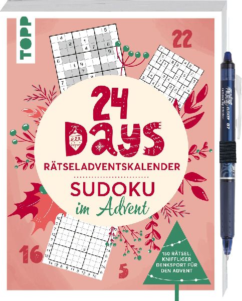 24 DAYS RÄTSELADVENTSKALENDER - Sudoku im Advent
