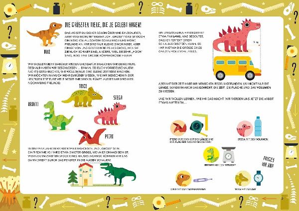 Dinos im Längen- und Gewichte-Rausch