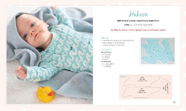 Bodys und Strampler für Babys nähen