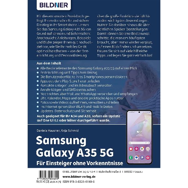 Samsung Galaxy A35 5G - Für Einsteiger ohne Vorkenntnisse