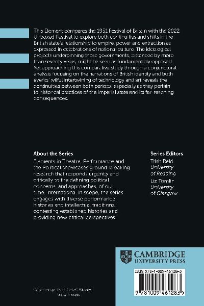 Empire, Extraction and Power in the Festivals of Britain of 1951 and 2022