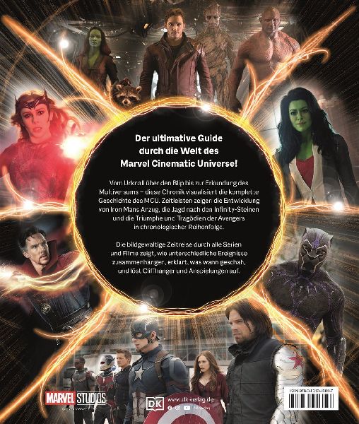 MARVEL Studios Marvel Timelines