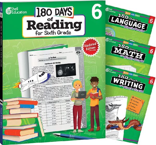 180 Days(tm) Reading, Math, Writing, & Language for Grade ...