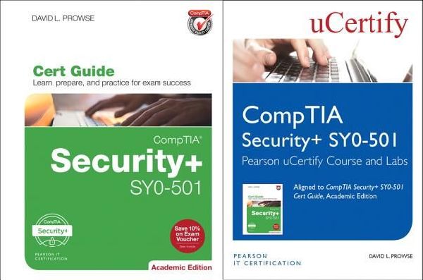 Comptia Security+ Sy0-501 Pearson Ucertify Course and Labs and...